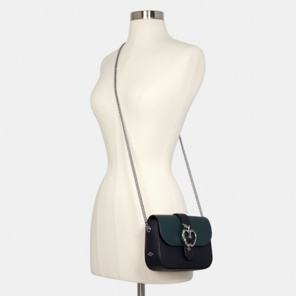 Coach Gemma Crossbody in Colorblock with Apple Buckle - Picture 4 of 6